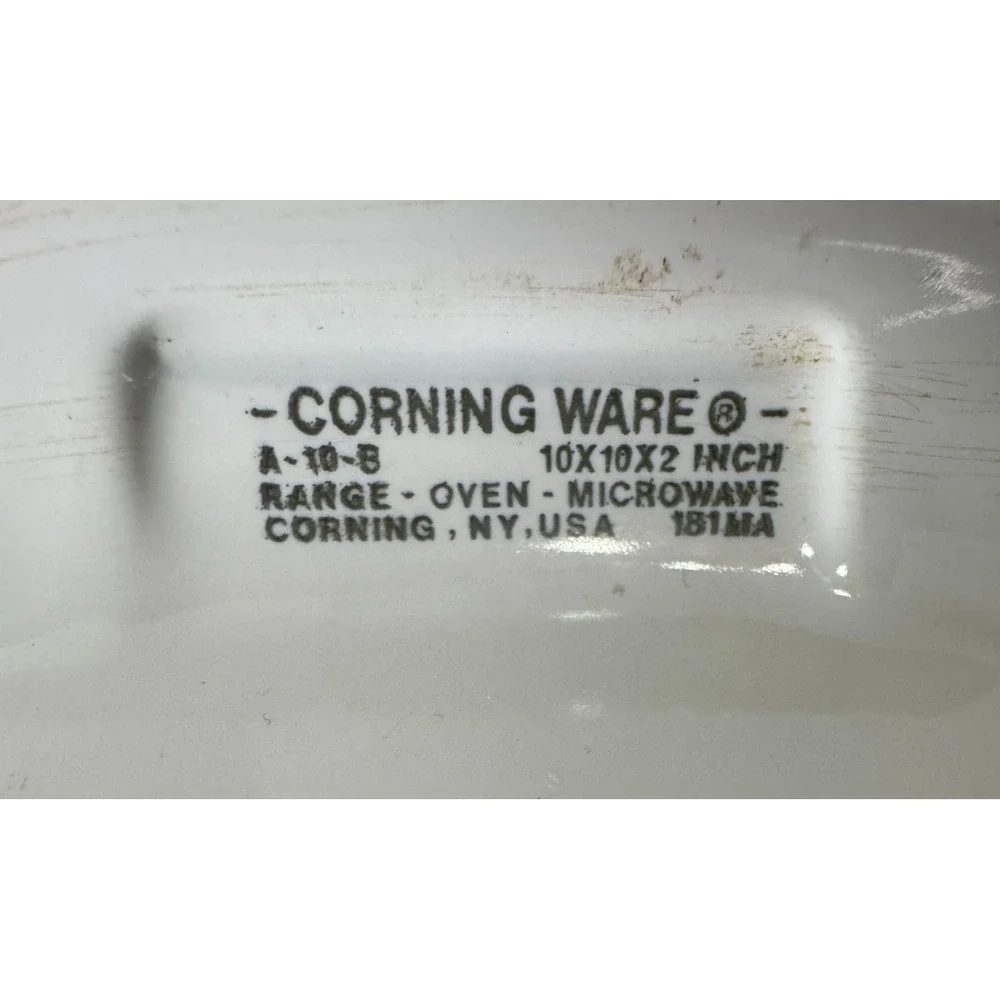 Corning Ware Le Romarin Casserole Dish 10-10-2 WithLid In Great Condition A-10-B